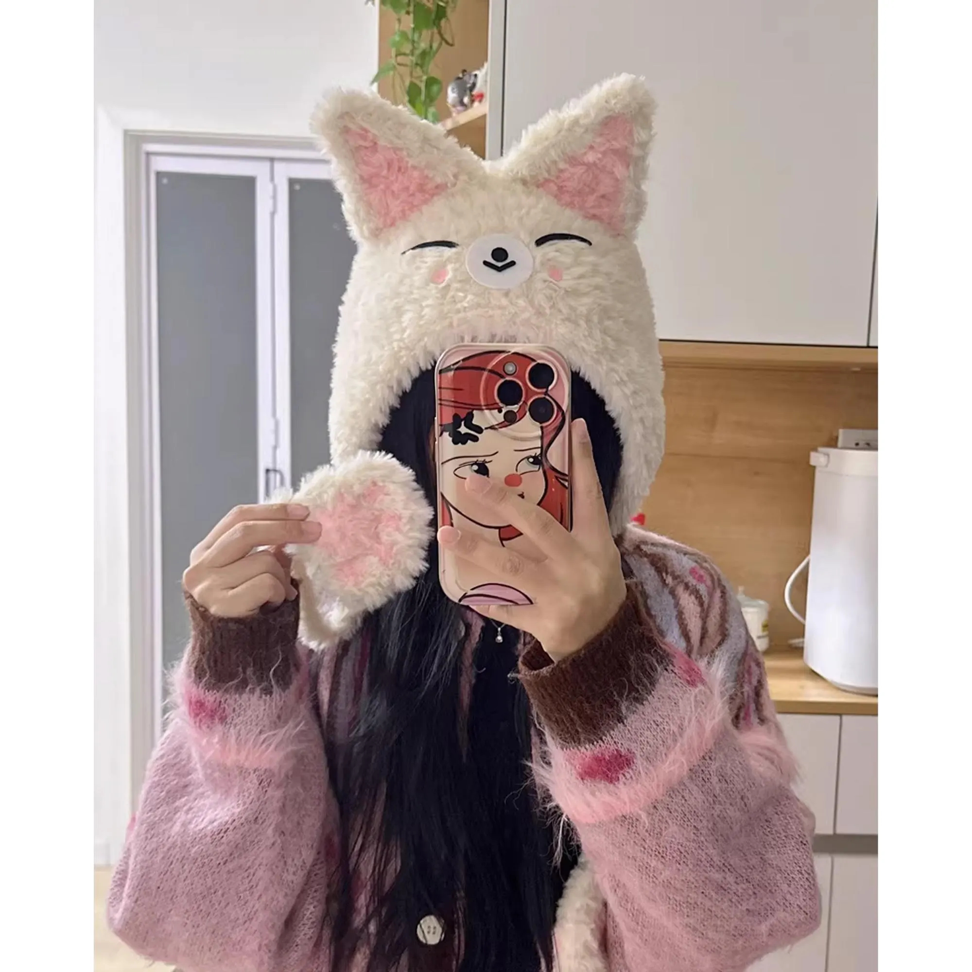 Creamy Alpaca Comfortable Wool Hat